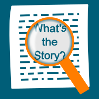 image of the What's the Story app logo