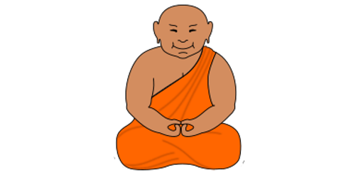 Logo for a yoga shala