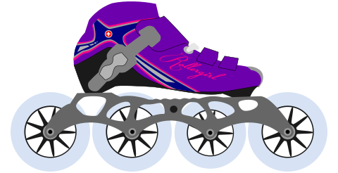 Logo design for a rollerblade website